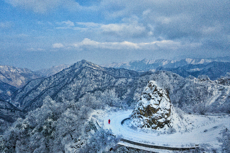 西潼峪雪景